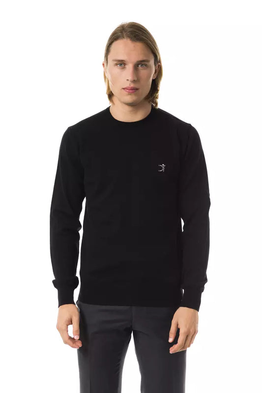 Embroidered Extrafine Merino Wool Sweater