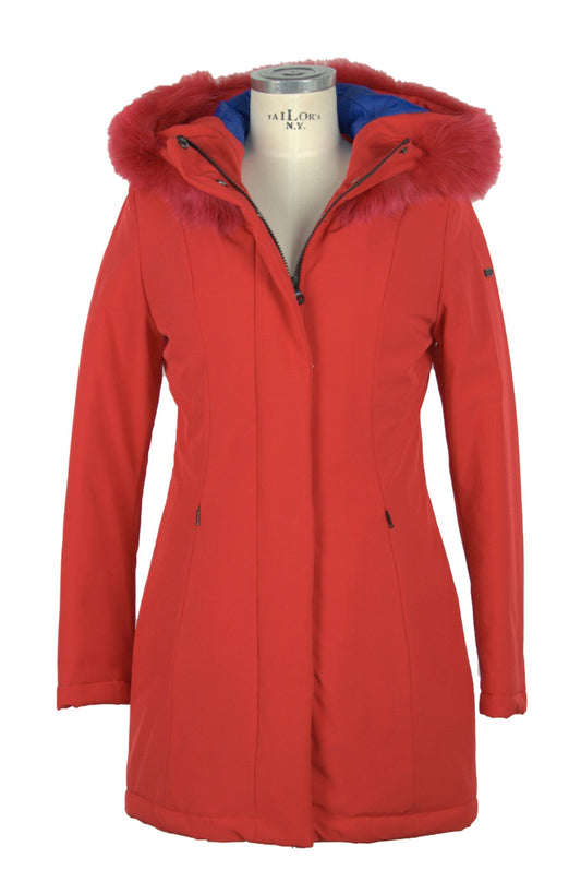 Elegant Winter Warmth Soft-Shell Parka