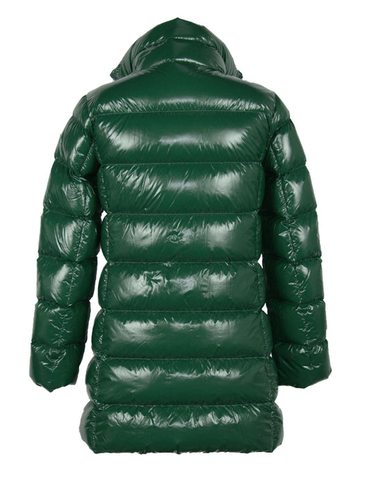 Elegant Shine Long Down Jacket - Stay Warm & Chic